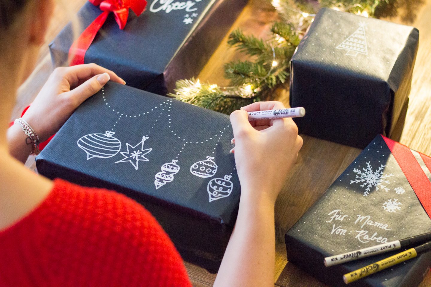A Very Bloggy Christmas Diy Weihnachtsdeko Und Pilot Pen